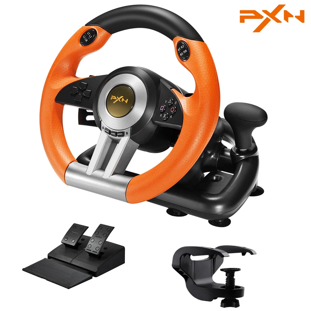 Volan PXN V3 Pro pentru PC & Console 180°