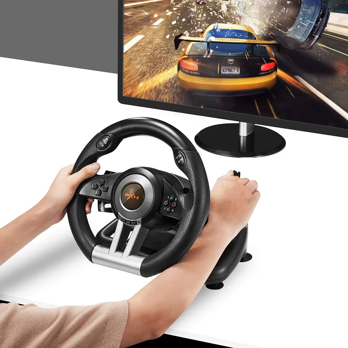 Volan PXN V3 Pro pentru PC & Console 180°