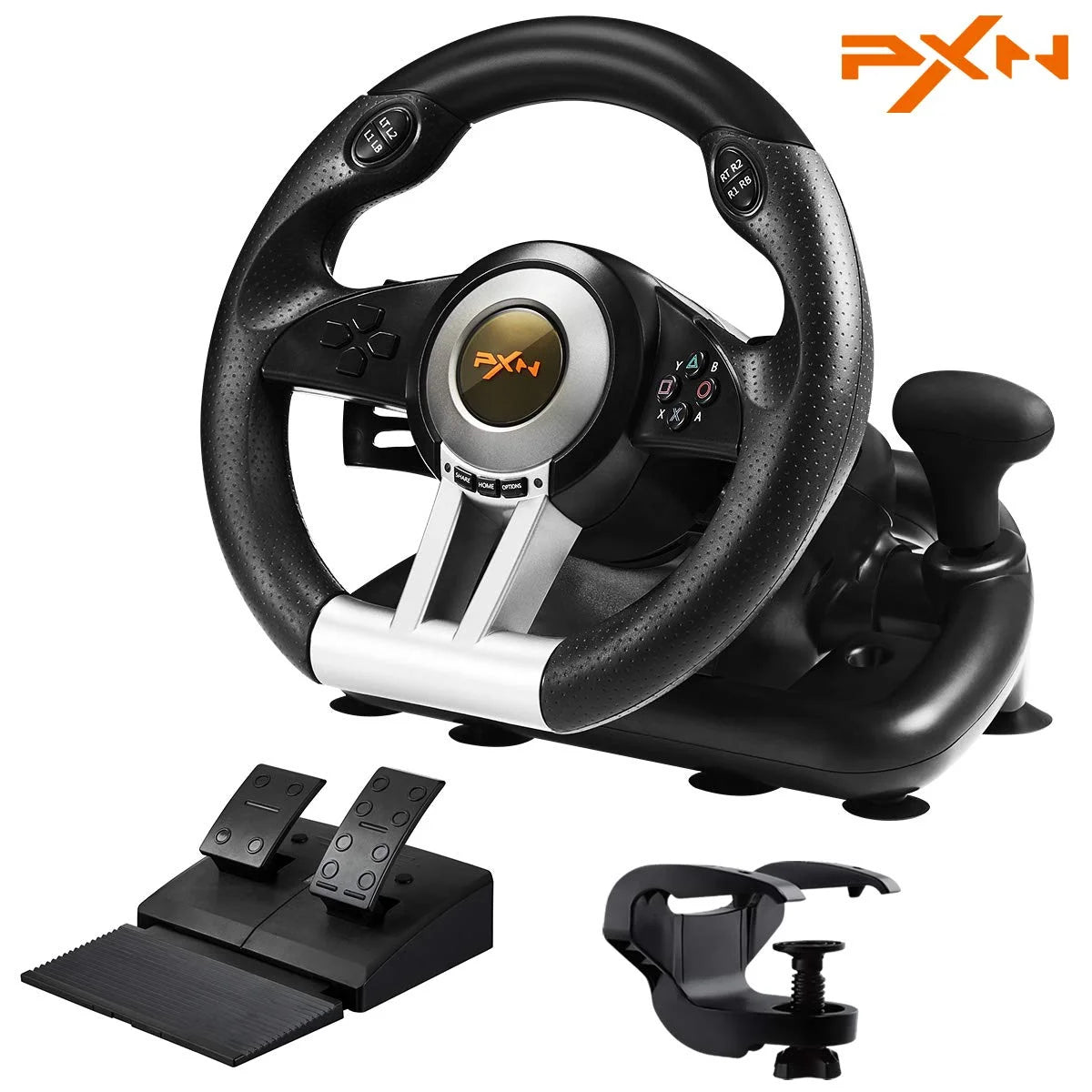 Volan PXN V3 Pro pentru PC & Console 180°