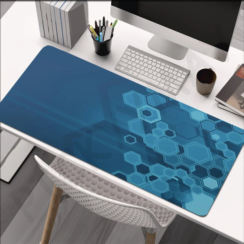 Mouse pad de gaming XXL antiderapant, design RGB hexagonal, diverse modele